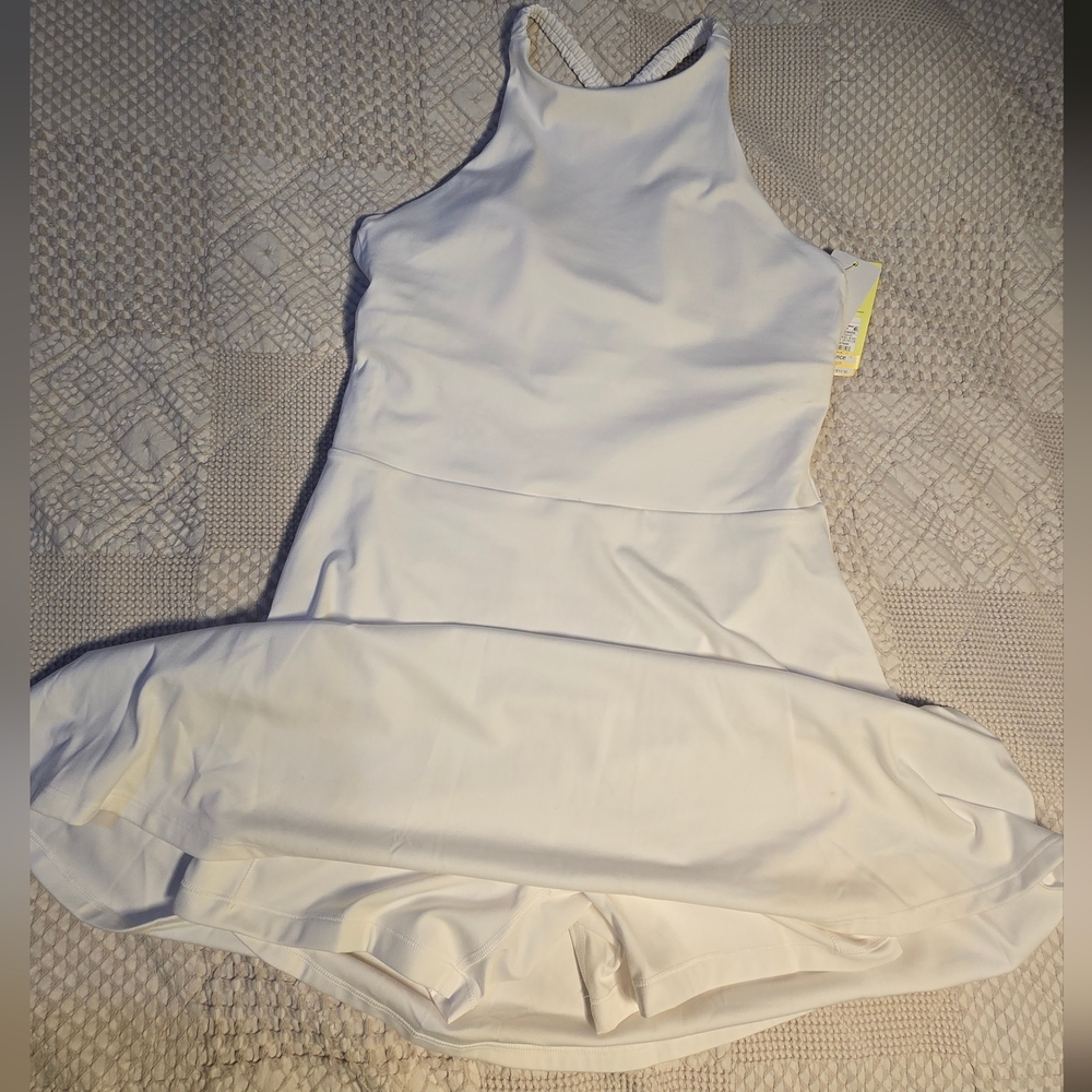 All in Motion White Active Wear Dress
